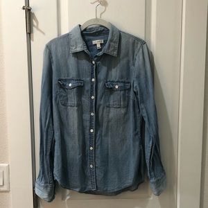 Chambray Button Down Shirt